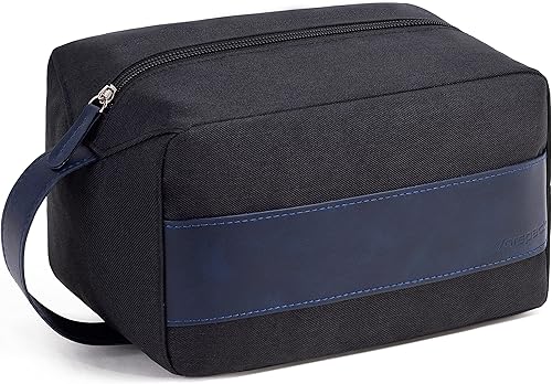 Vorspack Neceser para hombre  Kit grande Dopp para viajes, resistente al agua, bolsa de viaje para artículos de aseo personal, accesorios ligeros,