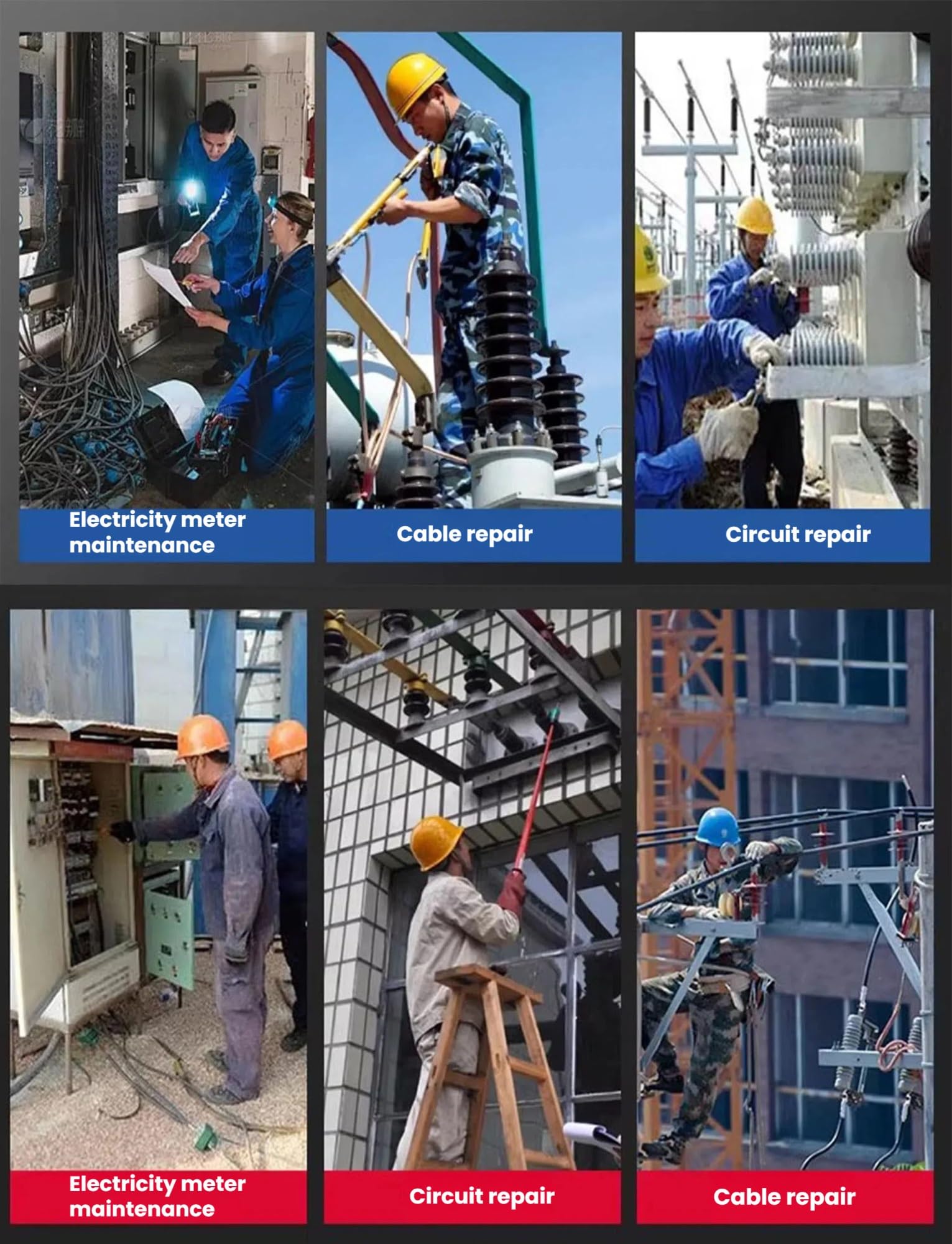 Strumento di scarico ad alta tensione, asta telescopica portatile a doppia modalità per manutenzione elettrica, attrezzatura di scarico di sicurezza 220KV/10ft
