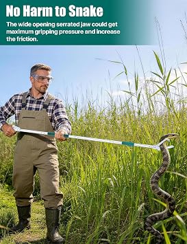 69 Snake Grabber,Heavy Duty Professional Snake Tongs