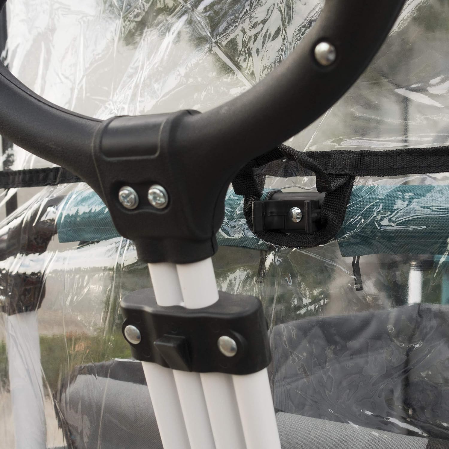 Creative Outdoor Distributor Plastic Bag-Clear Waterproof Rain Water Cover for Push Pull Wagons, Universal and Durable, Activities Accessories
