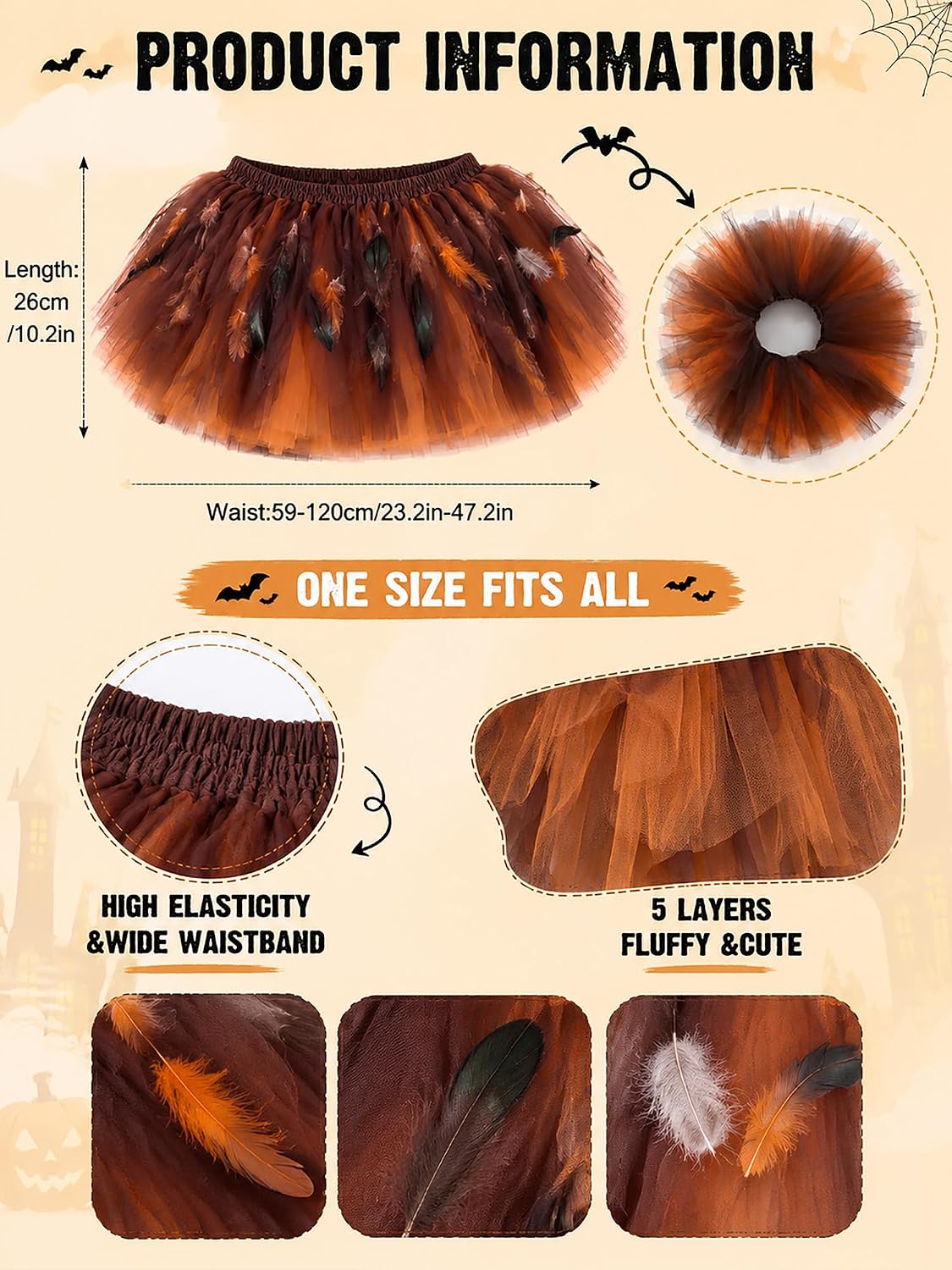 Mepase 27 Pcs Halloween Insurance Couple Costume Accessories for Adults