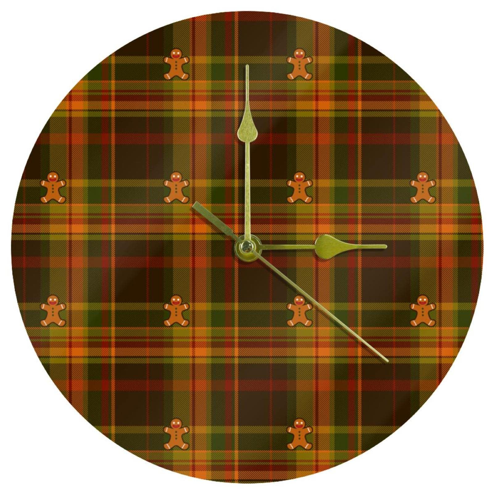 Horloge murale silencieuse et sans tic-tac en acrylique 24 cm