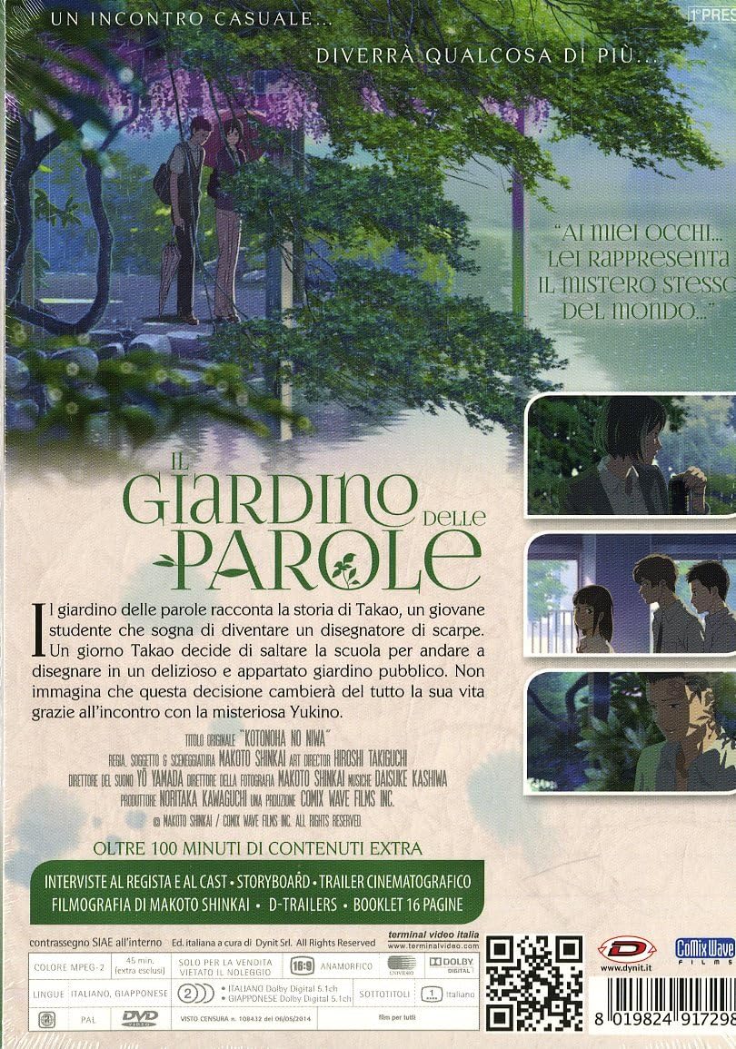 Coflix Tv Application DVD Il Giardino Delle Parole: Amazon.de: Electronics & Photo