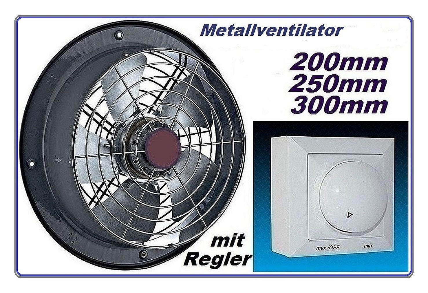 Buy 250mm Industrial Axial Fan with 500 Watt Speed Regulator Controller