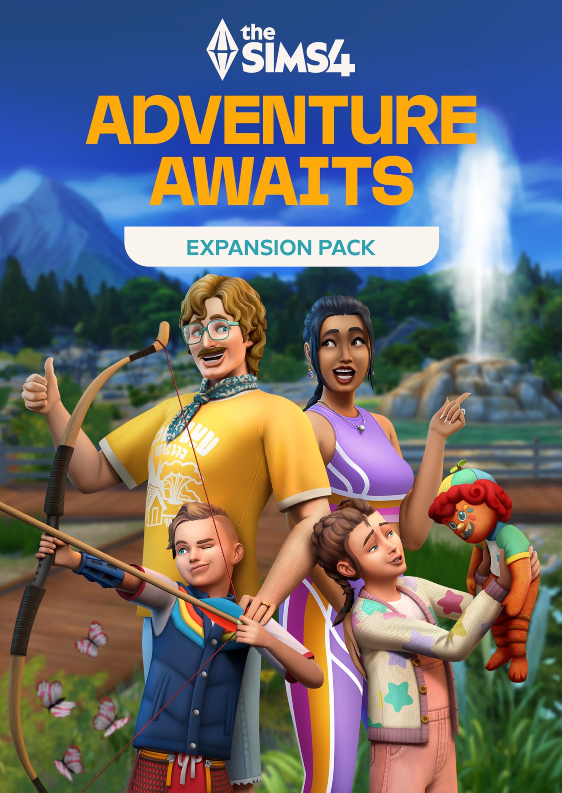 The Sims Adventure Awaits Expansion Pack (EP 20) | Download Code EA App | VideoGame | English PC Code - EA App EP + Bundle The Sims 4 (EP 20) Adventure Awaits