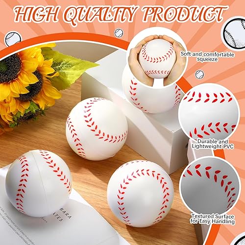 Miniatura 8 de Syhood 4 mini pelotas de baloncesto antiestrés de 4 pulgadas, mini pelota de baloncesto de espuma para apretar, pelotas deportivas para aliviar la