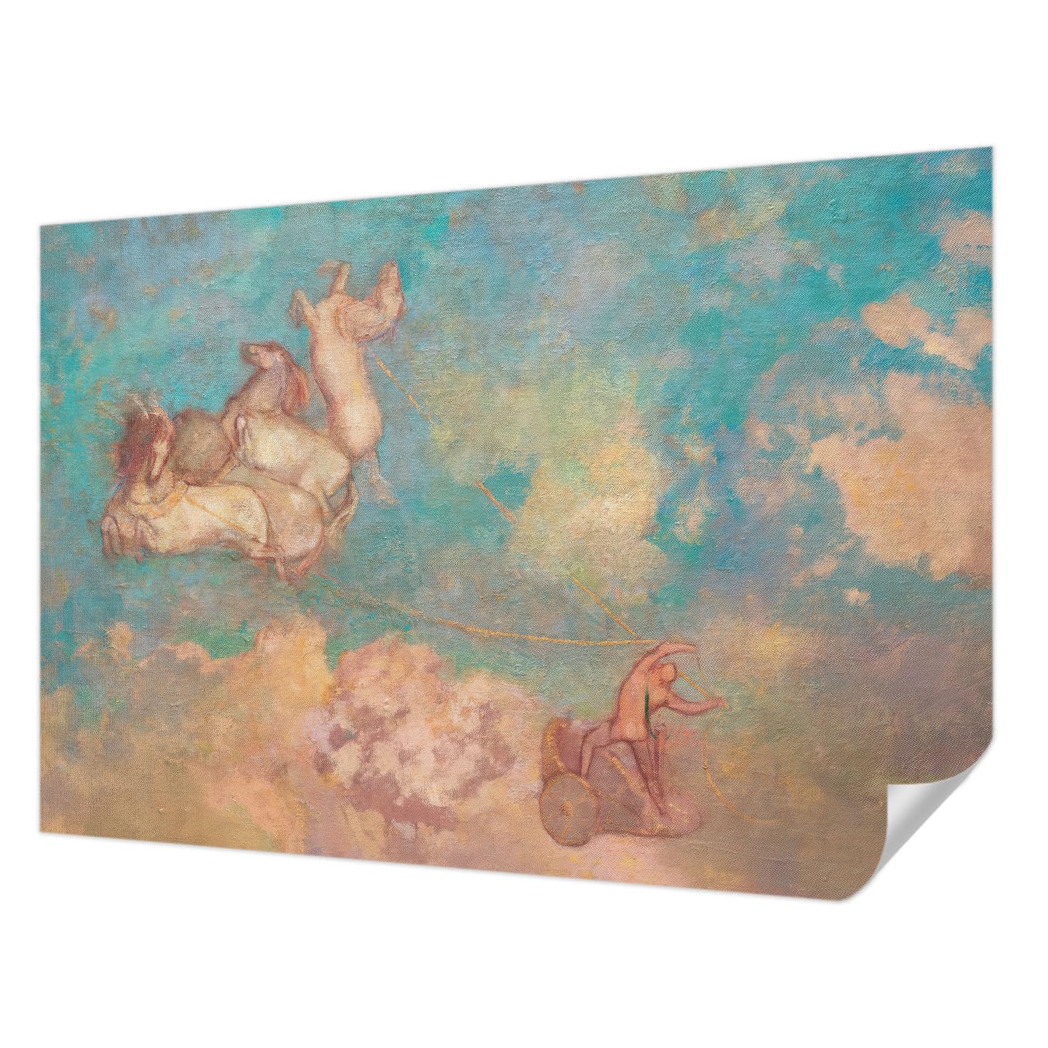 Revêtement mural autocollant Tulup 152x104 cm au motif de Pégase céleste pour salon