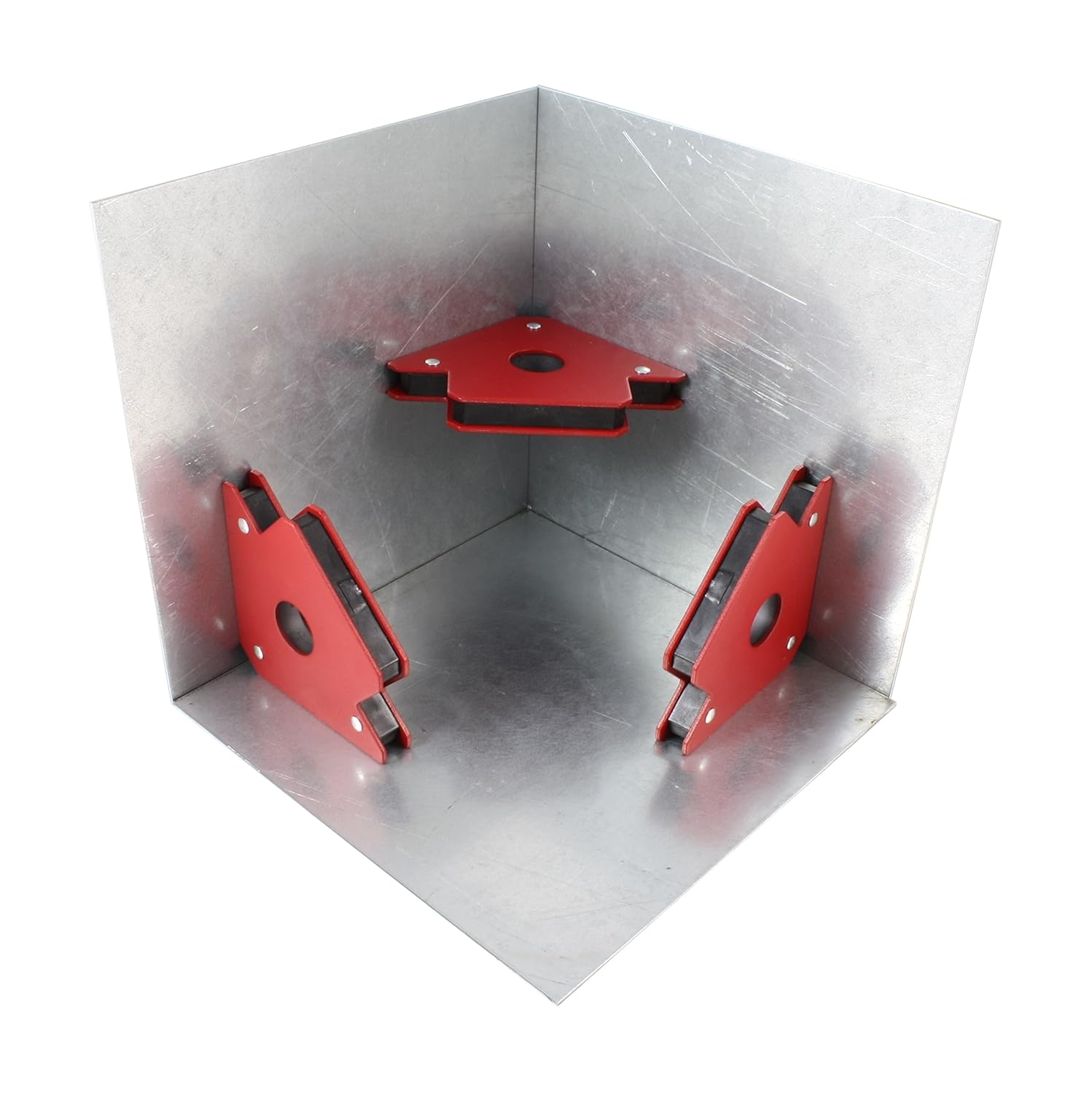 SÜA - (6 Pack) - 25 LBS Magnetic Welding Holder - Arrow Type - Multi Angle - 3''