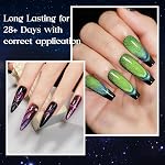 MIZHSE 9D Kit de gel d'ongle pour les yeux de chat,Glitter Magnetic Gel Nail Polonais avec aimant,Sparkle Starry Series Galaxy Effet Cateye Soak Off Nail Art Salon Manucure Accueil Cadeau pour les femmes