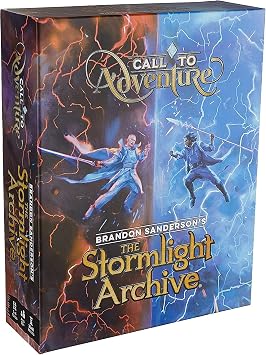 Brotherwise Games Call to Adventure The Stormlight Archive | Narrative Fantasy with Hero Crafting Mechanics | 120-Card Standalone Experience | 1-4 Players Ages 13+ | 45-60 Minutes