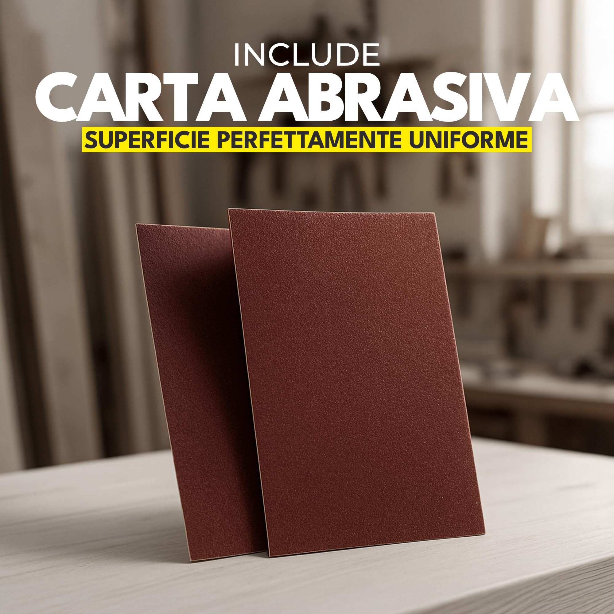 Stucco per Legno - Riempitivo per Mobili, Armadi in Legno, Pavimenti, Porte e Tavoli - Uso Interno ed Esterno + Include Carta Abrasiva & Spatola - 200 g (Bianco)