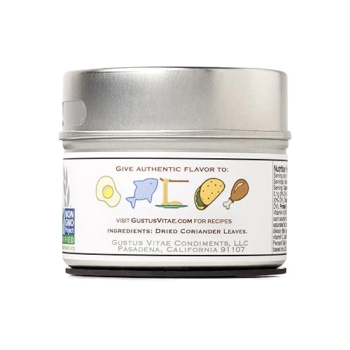 Miniatura 3 de Hojas de cilantro/cilantro, sin OMG, empaquetadas en latas magnéticas, sostenibles, cultivadas en Estados Unidos, totalmente naturales, no