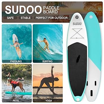 Amazon | SUDOO 空気注入式パドルボード 10フィート x 30インチ