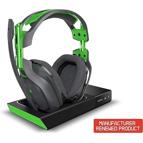 ASTRO Gaming A50 Wireless Headset + Base Station for XB1 (Certified Refurbished) - Black - Xbox One