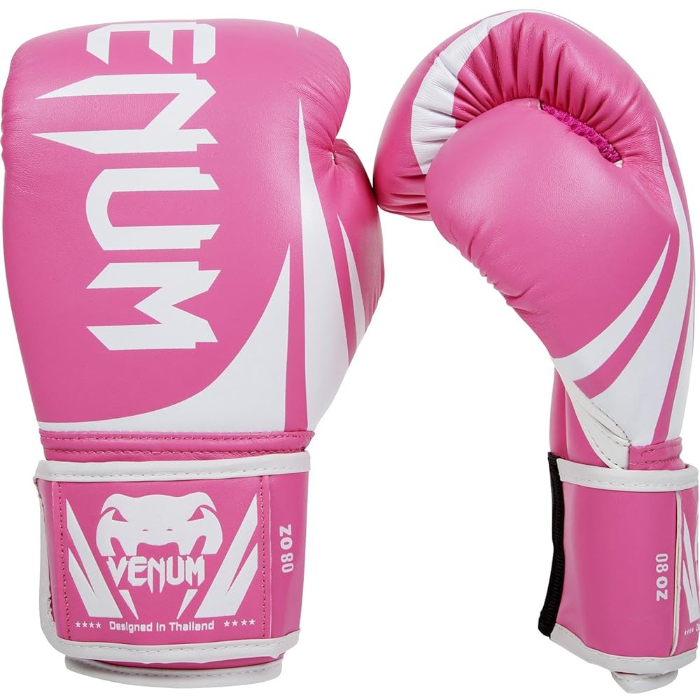 Venum unisex adult Challenger 2.0 Boxing Gloves, Pink, 14 oz US