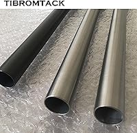 Vista 5 de Manillar de titanio tipo S plano para bicicleta Brompton 1.000 in ultraligero 530 ancho (dorado, 530)