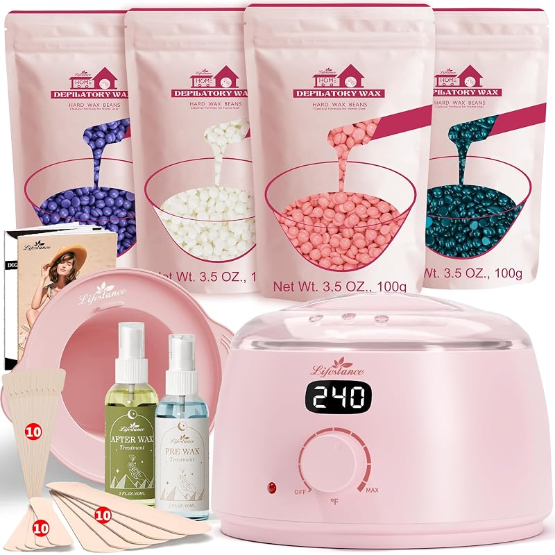 Aquecedor de cera digital rosa L3 Lifestance
