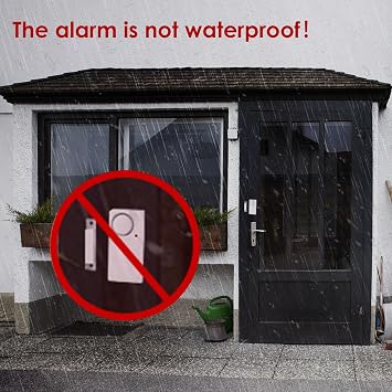 Security Door and Window Alarm for Home, GreenCycle 1Set Multi-Function Wireless Burglar Alert Security Alarms with Remote Control,4 Modes,105 dB, Home Security, Ideal for Home, Garage, Apartment