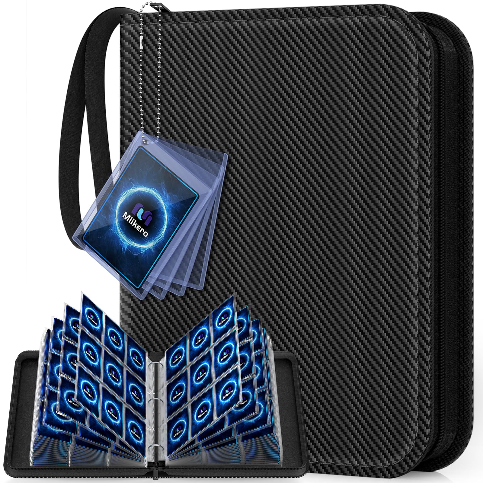 Raccoglitore per carte sportive, 900 tasche, impermeabile