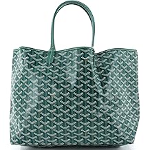Pre-Loved Saint Louis Tote Coated Canvas PM, Green