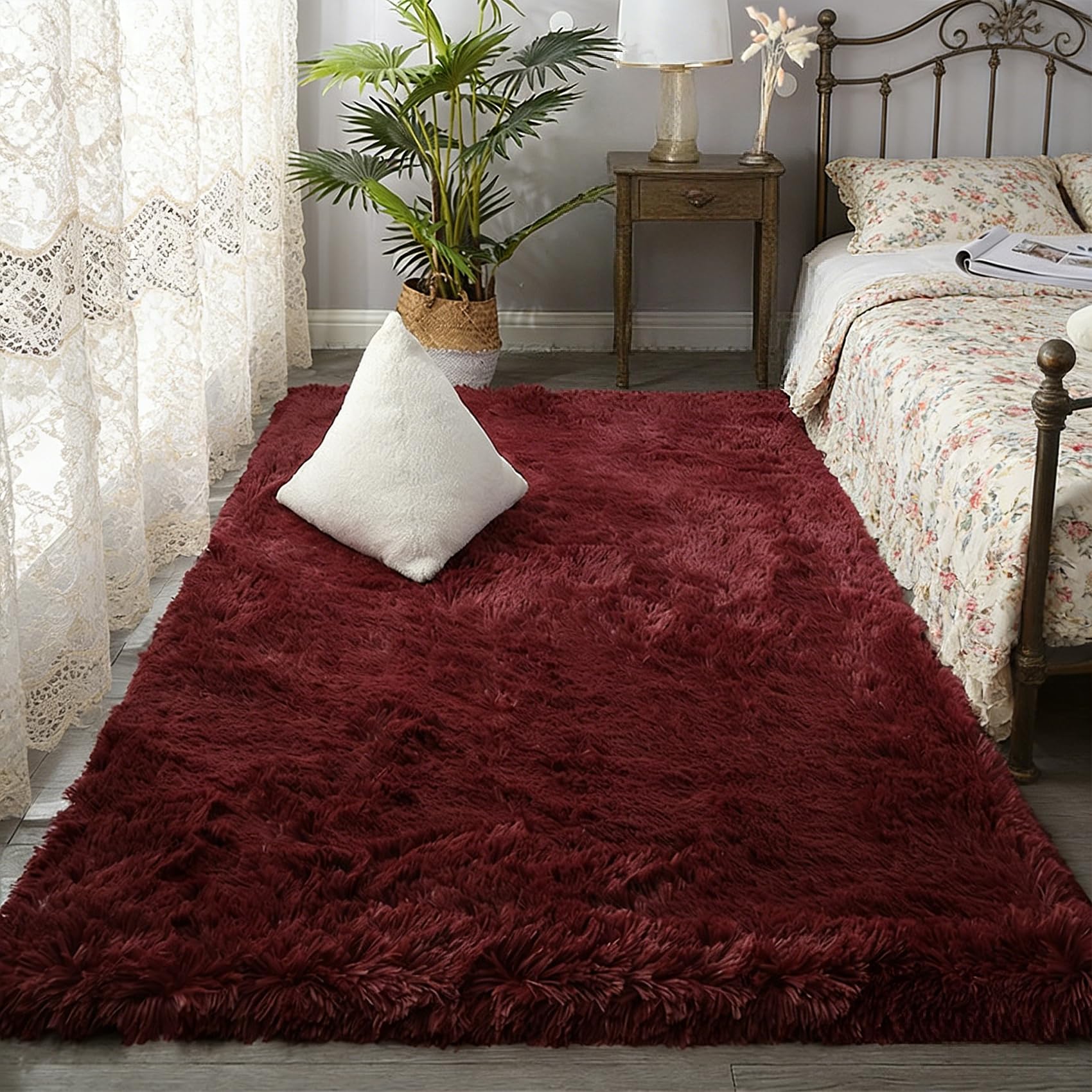 Tapis de chambre doux antidérapant pour ne plus avoir froid aux pieds dans votre grand salon