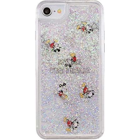 Amazon Iphonese 第2世代 Iphone8 Iphone7 ディズニー ミッキーマウス グリッター ラメ ケース カバー ハード ソフト クリアケース キャラクター グッズ キャラクター ミッキー シルバー アイフォン Iphonese第二世代 Iphone Se 2 8 7 スマホカバー スマホケース S Gd
