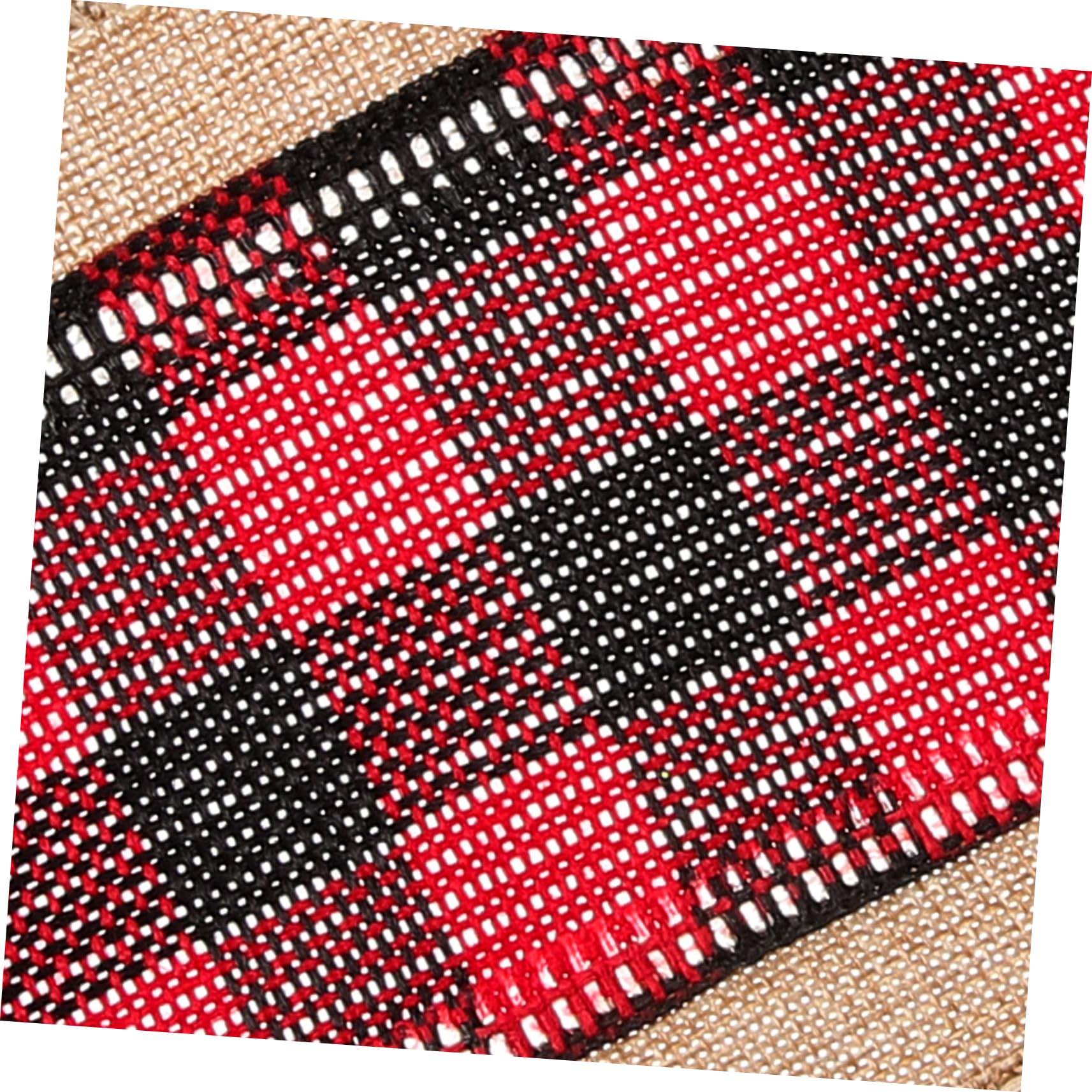 NUOBESTY 3 Sätze Weihnachtsband Ribbon Bandfeile Weihnachtliche Tischdekoration Weihnachtsdekorationen Im Freien Gurtband Für Geschenkverpackungen Bandschmuck Selber Machen Rot 2 Stück * 3