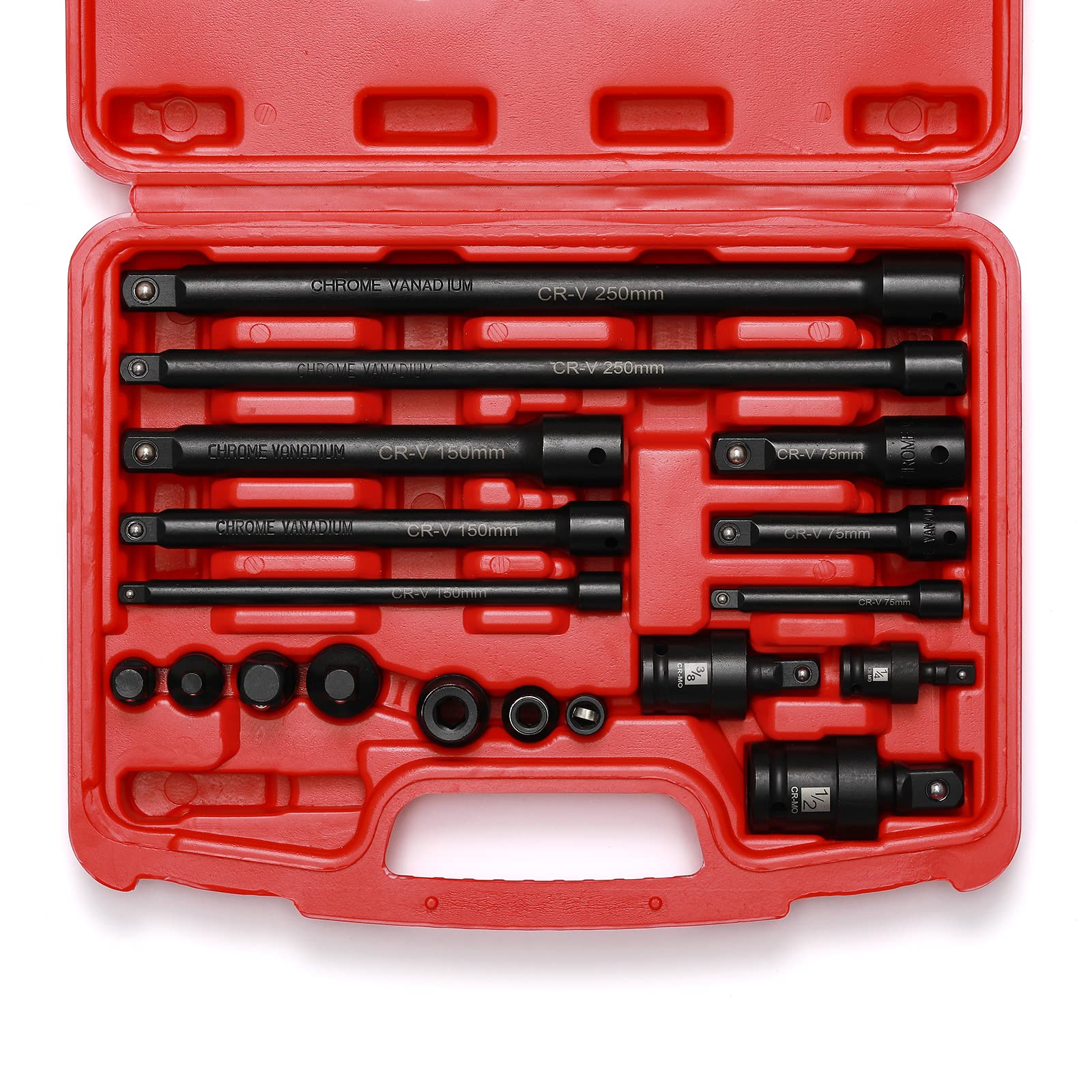 74▢rajabrooke BERGUNA HAT UT1020-7 Mayouko 18-Piece Drive Tool Accessory Set, Socket Accessory