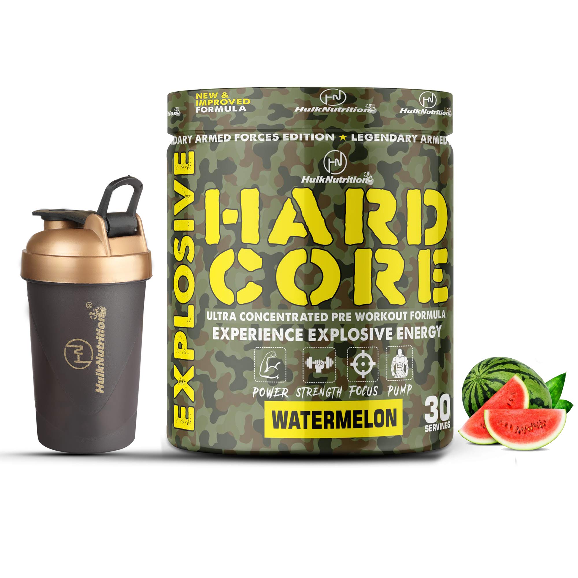 Hulk Nutrition Hardcore Pre-Workout with Beta-Alanine, Creatine Monohydrate, L-Citrulline, L-Arginine & AAKG for Lean Muscles Building, Strength, Mental Focus, Energy | Explosive, Powerful & Hyper Pumps | Caffeinated Fuel Punch for Men, Women & Athle (B09NXPW21T) Amazon Price History, Amazon Price Tracker