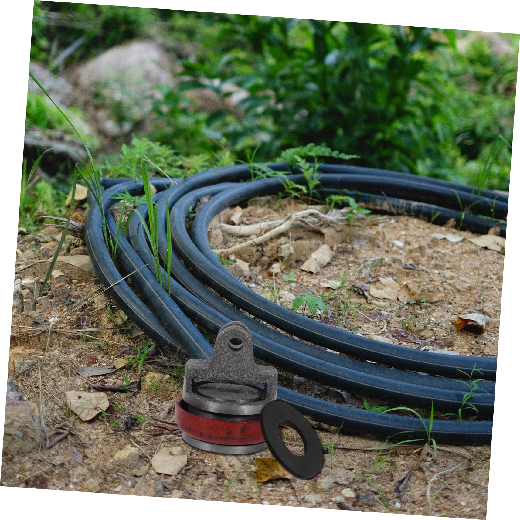 Piezas de Bomba de Agua Manual para Pozo de Hierro y Cuero | 1 Juego de Repuesto , Junta de Émbolo Excelente Sellado , Instalación Sencilla y Uso Versátil Color Aleatorio