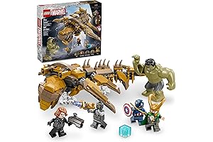 Marvel The Avengers vs. The Leviathan Superhero Toy, Building Set for Kids...