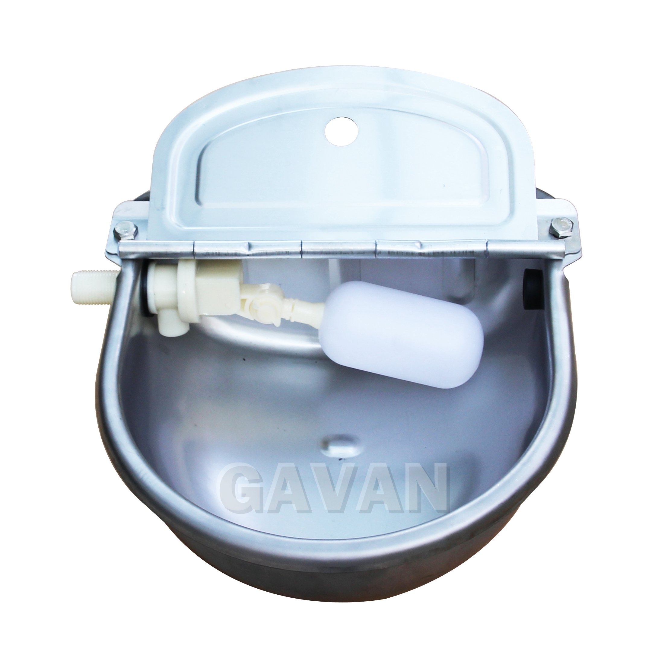 Abbeveratoio Automatico GAVAN Acciaio Inox 304 | Per Cani, Cavalli, Mucche | Montaggio A Muro - Foto 3