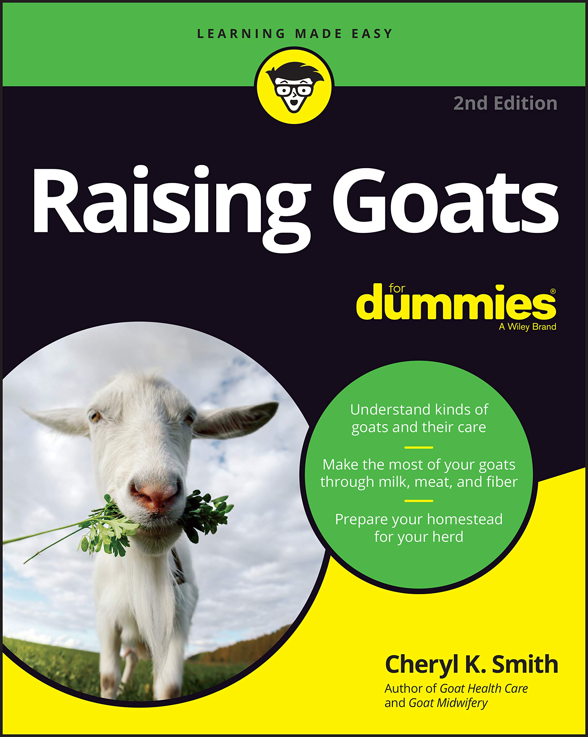 Raising Goats For Dummies Smith Paperback John Wiley & Sons 9781119772583