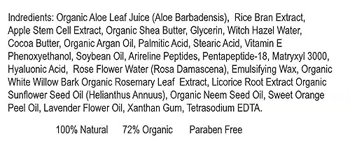 Miniatura 5 de DNA CODE- Organic Argan Oil DayNight Wrinke Reduce Cream, wArgireline, M3000, Apple Stem Cell, Hyaluronic Acid