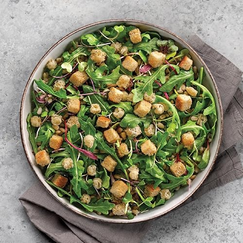 Miniatura 9 de Fresh Gourmet Premium Croutons - Decoración para ensalada crujiente, Classic Caesar, 5 onzas (paquete de 6)