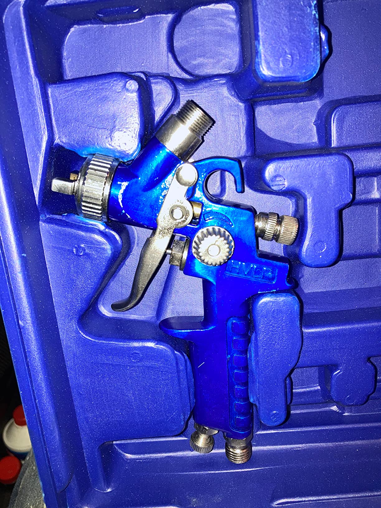 8/mo Finance HVLP Air Gravity Spray Gun Set,2 Set Paint Sprayer