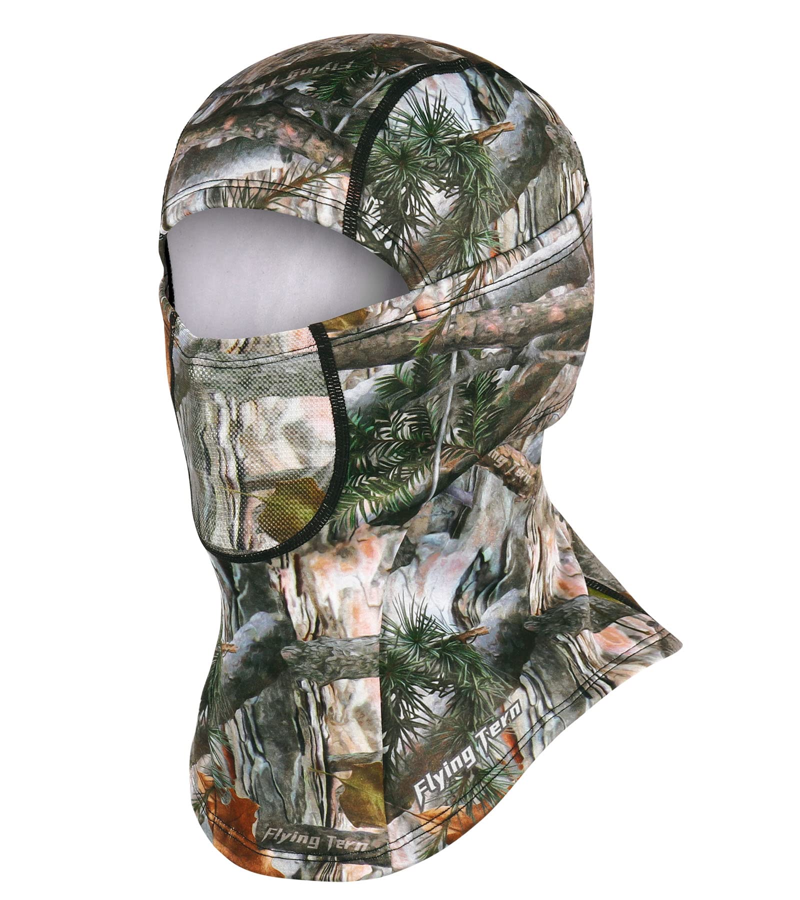 Balaclava Face Mask Camouflage Hunting Mask with Mesh Edge Winter Tactical Military Headwear