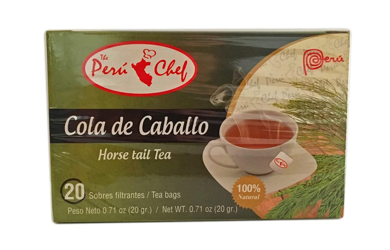 10 Boxes Horse Tail Tea Te Cola de Caballo 20 tea Bags Count