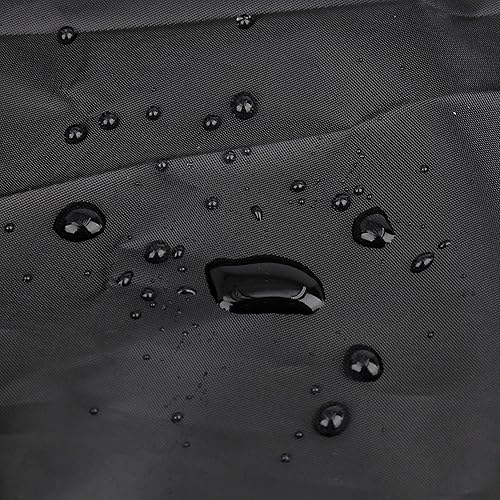 Vista 21 de X AUTOHAUX Funda para motocicleta, ligera, media cubierta, impermeable, para exteriores, lluvia, polvo, color plateado, tamaño XL, para la mayoría