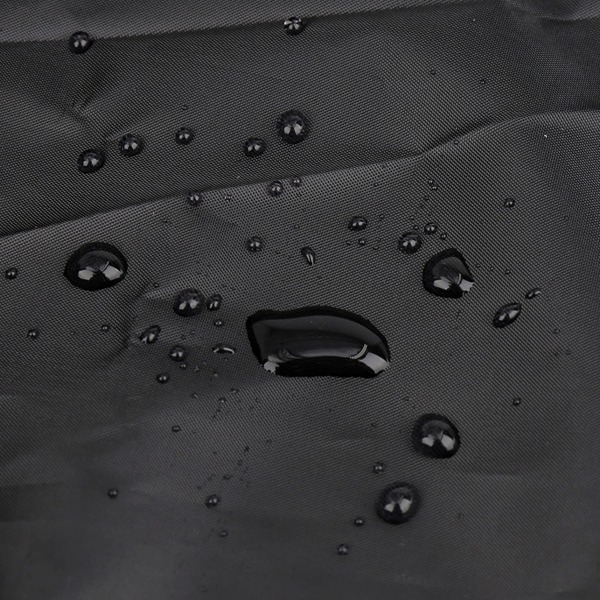 X AUTOHAUX - Funda Ligera para Moto, Media Funda, para Exteriores, Impermeable, Protector de Lluvia y Polvo, para la mayoría de Deportes, Aventura, Touring, Cruiser, Negra, Talla L