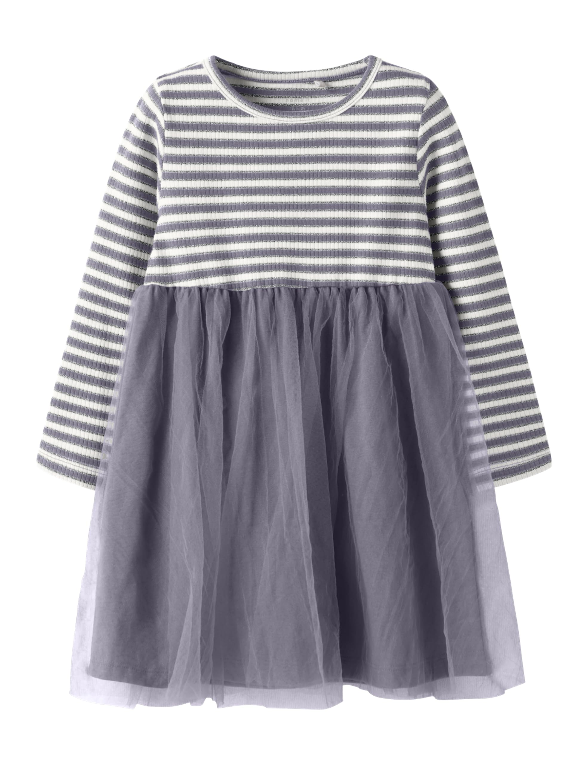NAME IT Mädchen Nmftaias Ls Tulle Dress Nmftaias Ls Tulle Dress (1er Pack)