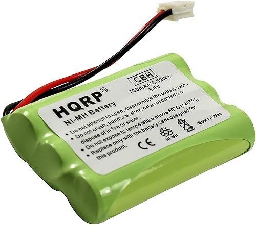 Miniatura 2 de HQRP Paquete de 2 baterías de teléfono compatibles con Vtech 80-0099-00-00, 5822, ia5849, i6720, i6764, i6772, i6786, i6822, mi6862, mi6873, mi6877,