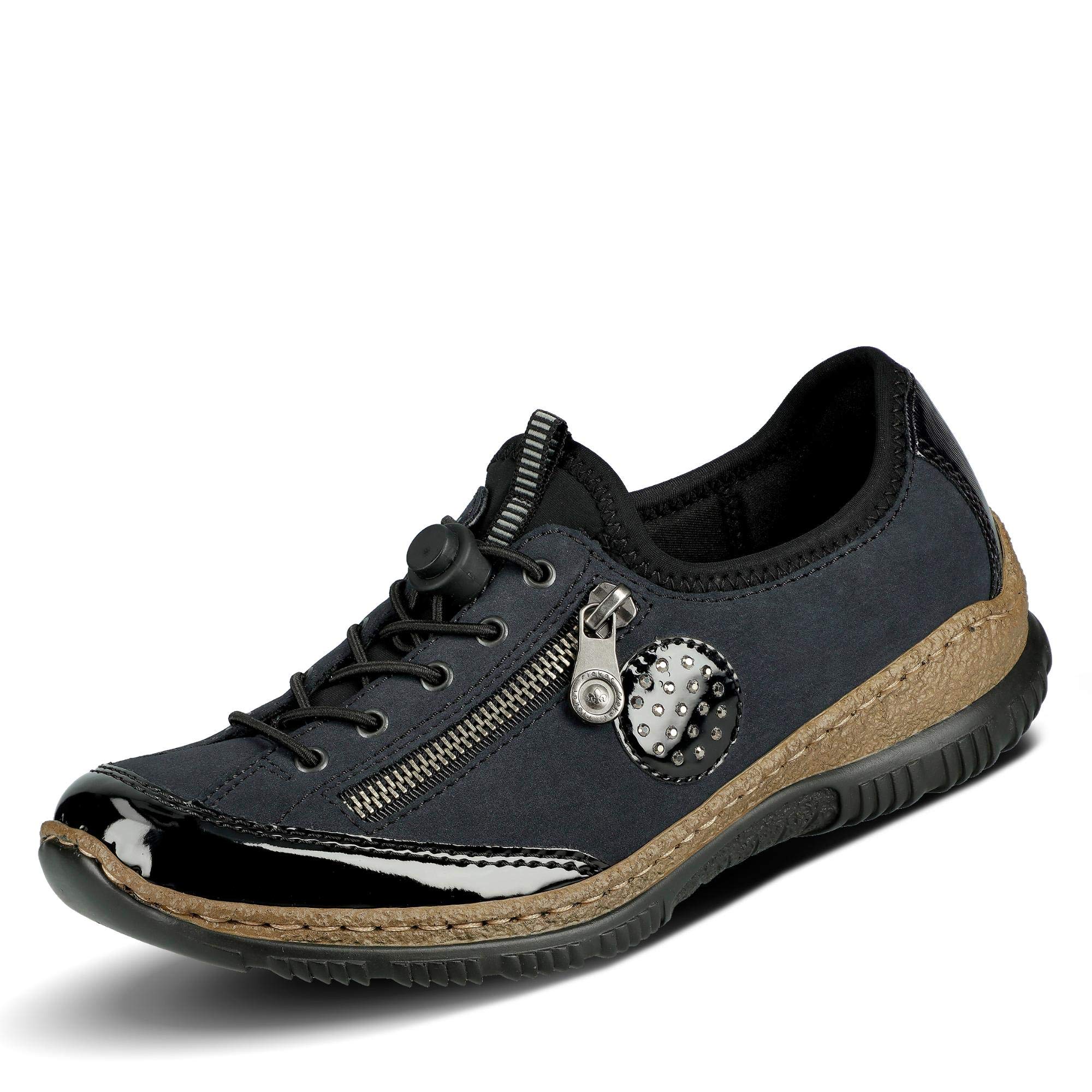 Rieker Damen Low-Top Sneaker N3267, Frauen Halbschuhe