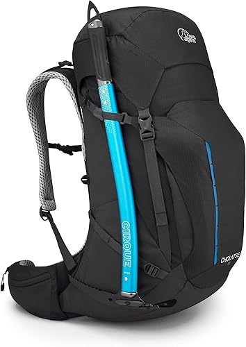 Miniatura 5 de Lowe Alpine Cholatse 32 Mochila de senderismo para hombre, Negro), FMQ-35-BL