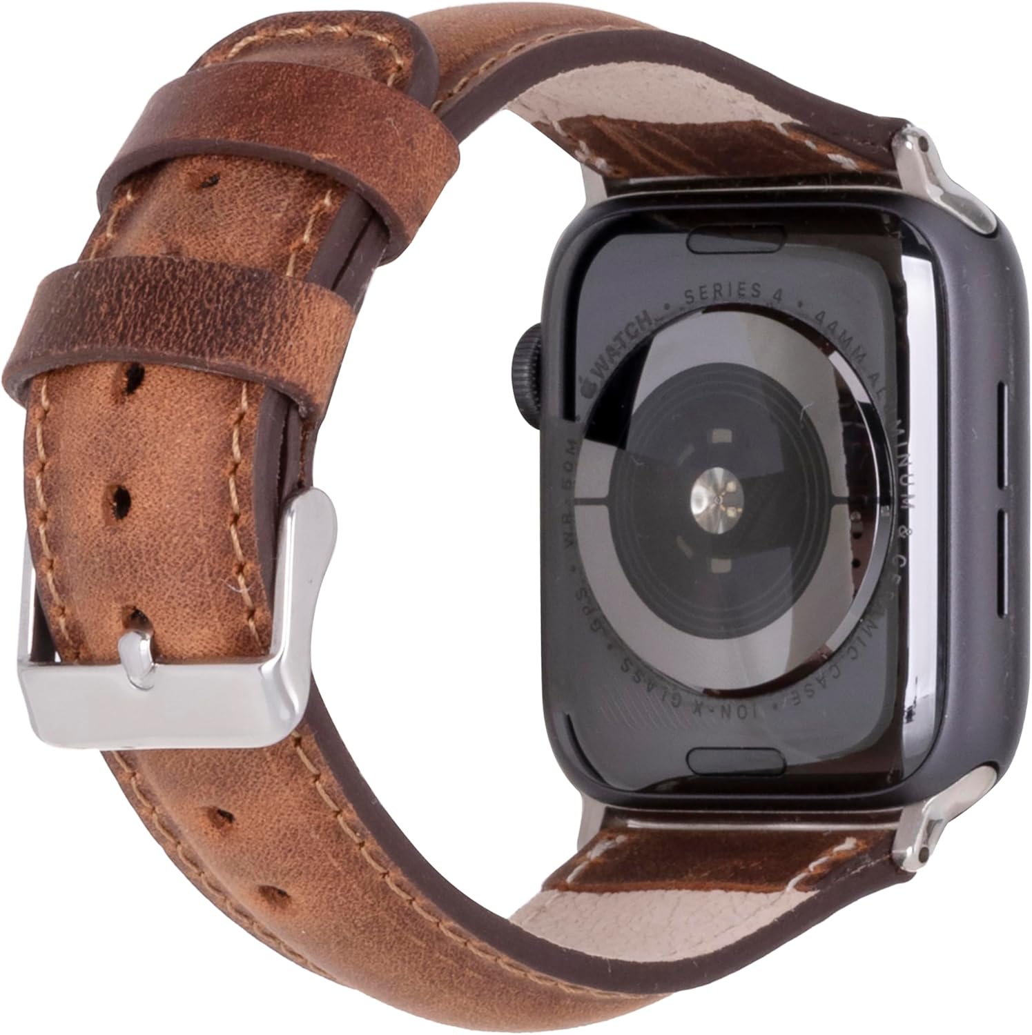 Premium Handmade Leather Watch Band for Apple Watch Ultra 3 2 1 & SE 3 2 1 & Series 11 10 9 8 7 6 5 4 3 2 1 fits 49mm 46mm 45mm 44mm 42mm 41mm 40mm 38mm