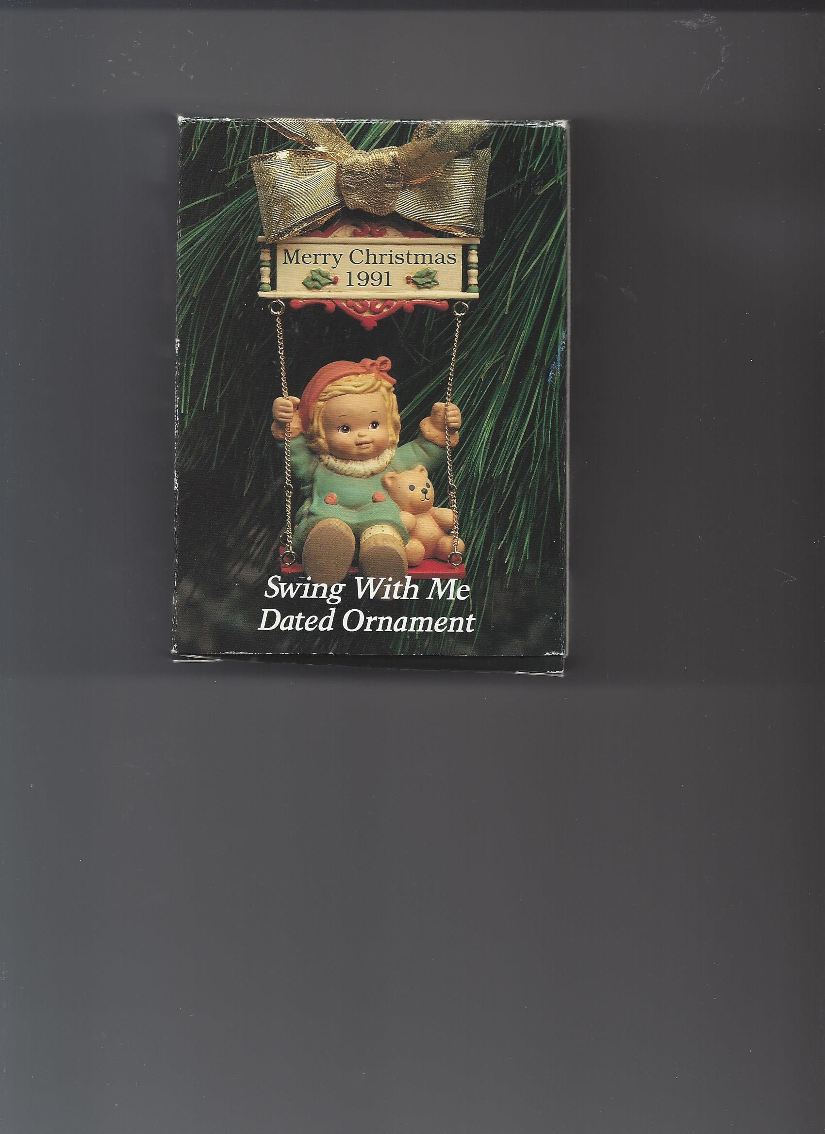 Memories of Yesterday 1991 Ornament Swing With Me