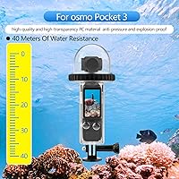 Vista 2 de Osmo Pocket 3 - Funda de buceo subacuática de 131 pies, compatible con DJI Osmo Pocket 3, accesorios impermeables