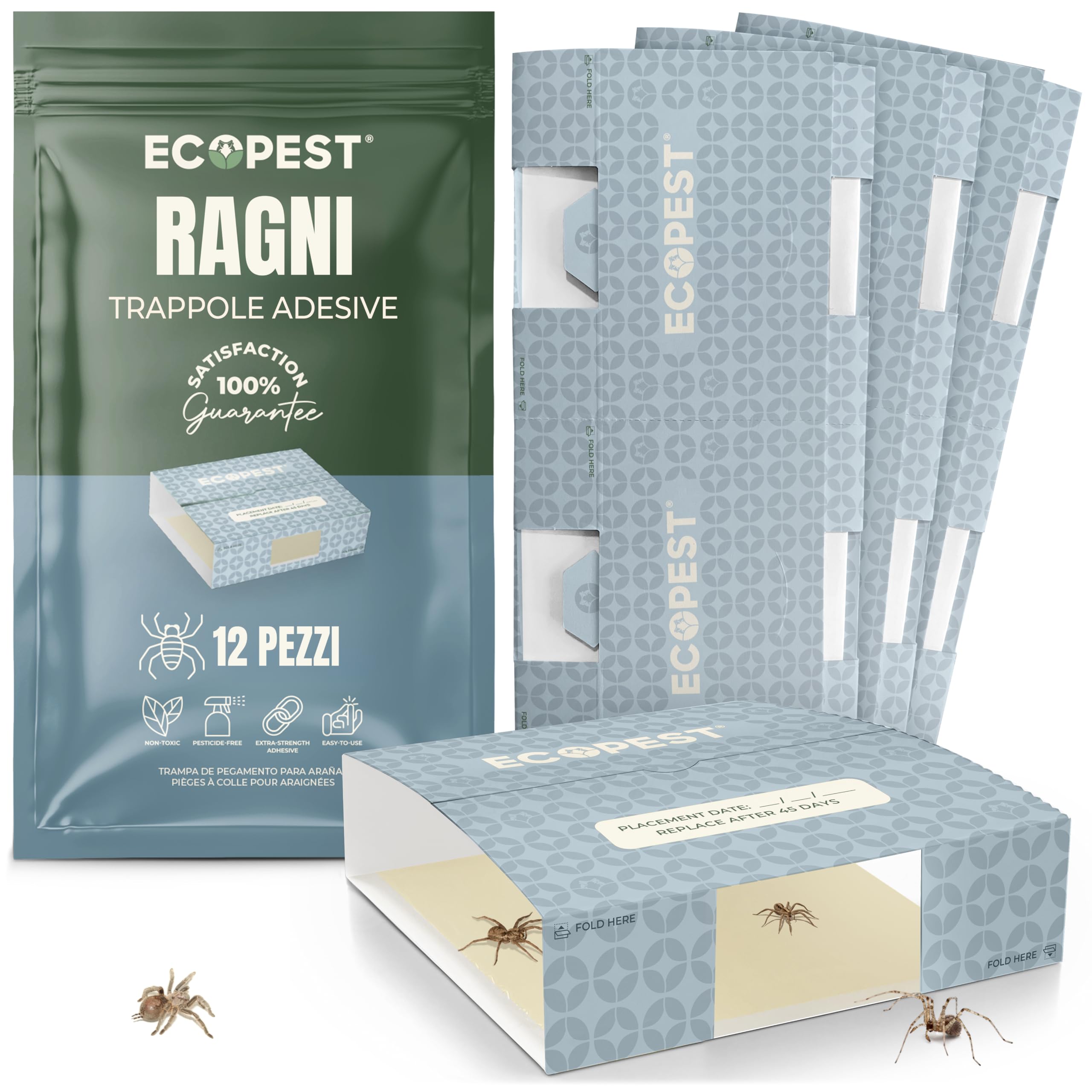XUNKE 20 Pezzi trappole cromotropiche Gialle moscerini, Biadesivo