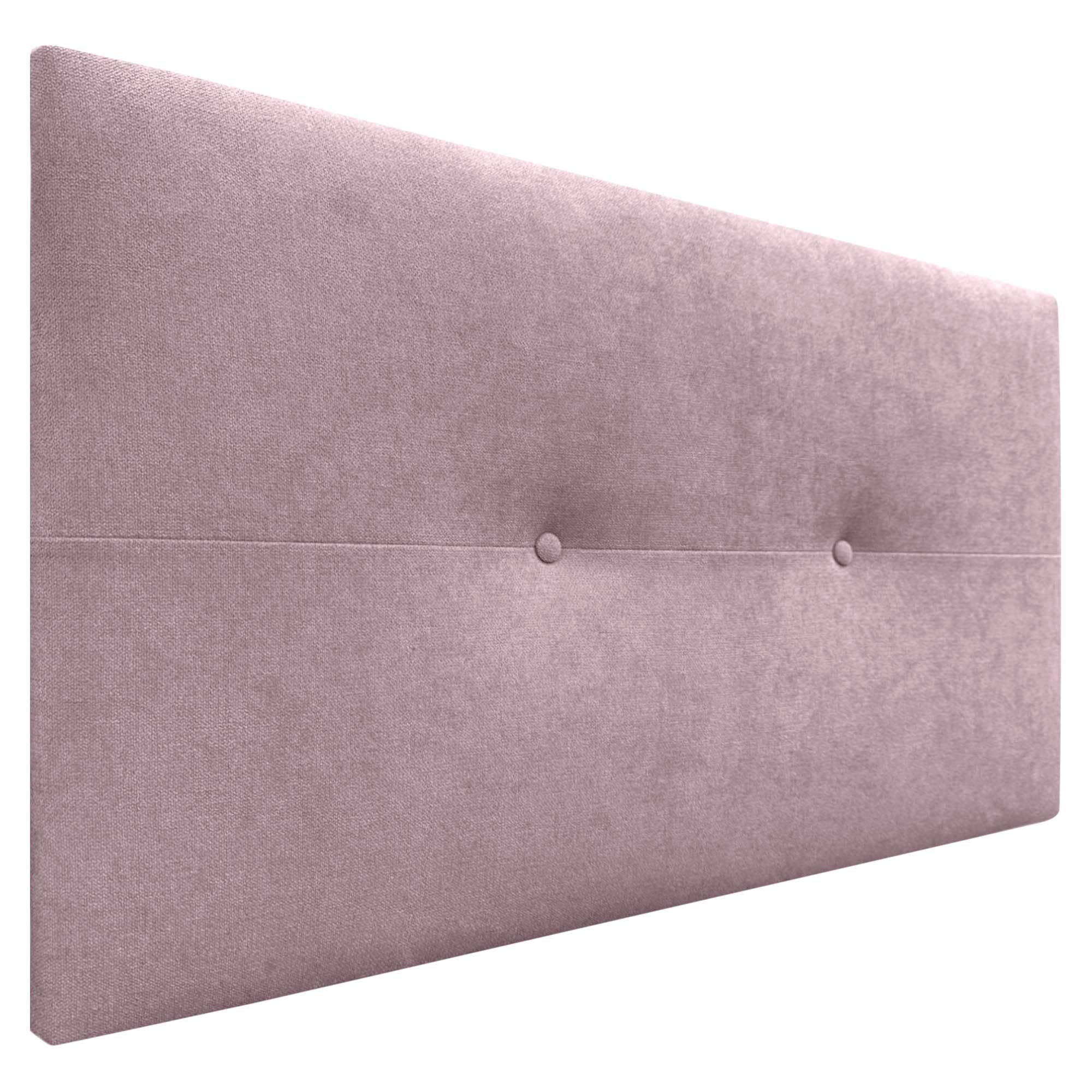 DHOME Cabecero de Polipiel o Tela AQUALINE Pro cabeceros Cabezal tapizado Cama Lujo (Tela Rosa, 105cm (Camas 80/90/105))