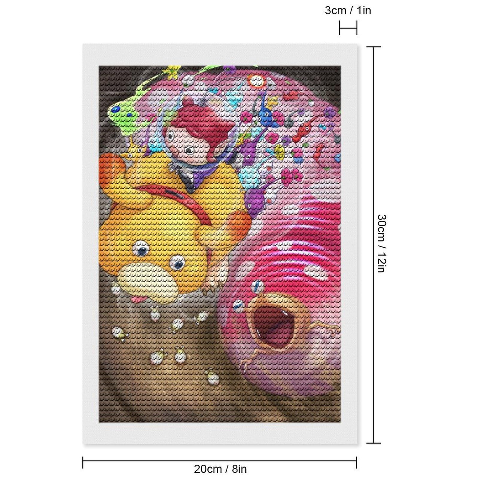 Amazon.co.jp: ピクミン5d ダイヤモンドアート モザイクアート 絵画